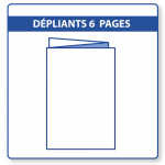 Dépliants - 6 pages