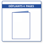 Dépliants - 4 pages