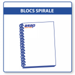 Blocs à spirale