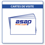 Cartes de visite classique