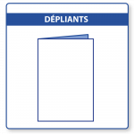 Dépliants avec finition
